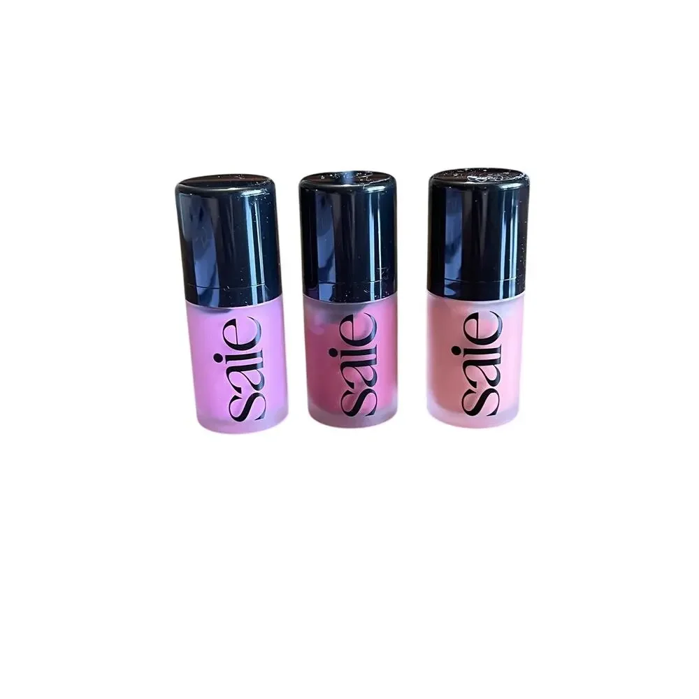 Saie Beauty Mini Blush Trio Gift Set Rosy/Chilly/Baby Limited Edition New in Box
